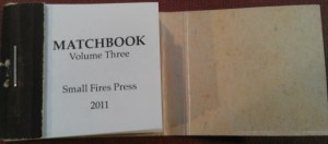 Matchbook Vol 3 Title Page